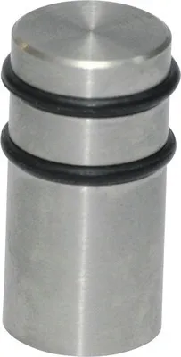 Produktbild von Möbelknopf Edelstahl gebürstet ØxH 16/30 mm