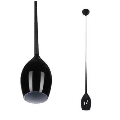 Produktbild von Leuchte Izza 1 Schwarz, 1-flammig, E14, max. 40W, Länge 120 cm, Breite 21 cm, Höhe 13 cm