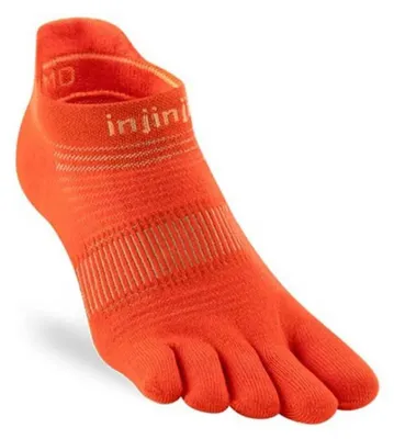 Zdjęcie produktu dla Injinji, cienkie, niewidoczne skarpety, kolor pomarańczowy, rozmiar EU 40 1/2-44, kolor pomarańczowy, rozmiar EU 40 1/2-44