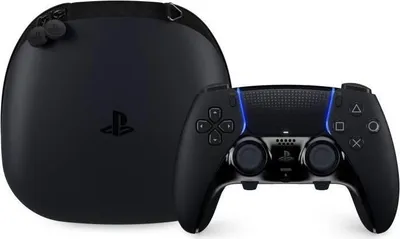 Produktbild von Kabelloser DualSense Edge Controller, Midnight Black, PS5 & PC Kompatibel, Vibration, Kabellose Verbindung