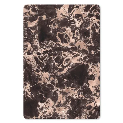 Produktbild von MuchoWow® Mauspad Mousepad Marmor - Schwarz - Gold 18x27 cm - Mousepads - Maus Mat - Pad - Mausunterlage