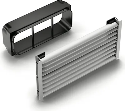 Immagine prodotto di Naber COMPAIR PRIME flow® griglia di ventilazione a zoccolo in acciaio inox colorato 8033014