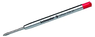Produktbild von Schneider Office 708 M Kugelschreibermine rot Nachfüllmine mittlere Strichstärke