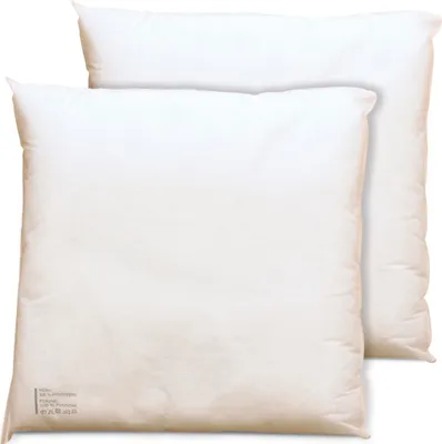 Produktbild von 2er Set Kissenfüllung 50x50 cm weiche Innenkissen für Zierkissen