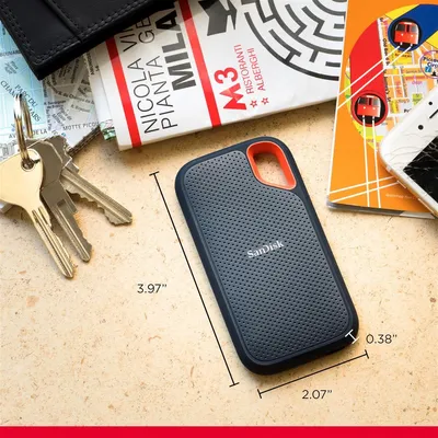 Obrázok produktu pre SanDisk Extreme – SSD – 8 TB – externý (prenosný) – USB 3.2 Gen 2 (konektor USB-C)