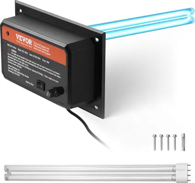 Obrázek produktu pro Čistička vzduchu HVAC 36W 254mm UV čistička vzduchu v potrubí pro klimatizační systémy