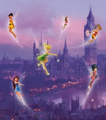 Produktbild von Fototapete FTDNxl5106 Photomurals Disney Fairies, Bunt