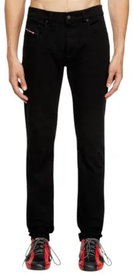 Produktbild von Diesel Slim-Jeans von D-Strukt, Schwarz 30W x 34L