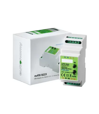Obrázok produktu pre Eutonomy euFIX R223 DIN adaptér (s tlačidlom)