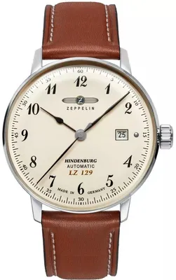 Produktbild von Zeppelin LZ 129 Hindenburg 80565 Herren Automatikuhr Duale Anzeige