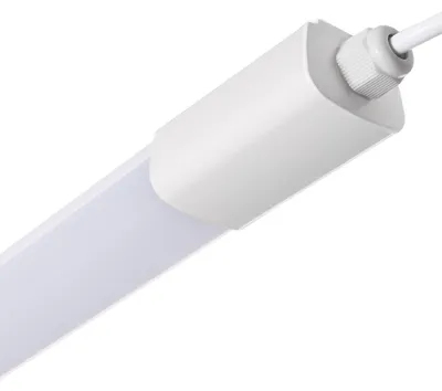 Produktbild von LED Feuchtraumleuchte 60cm 18W Batten IP65 3200K Warmweiß