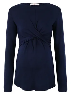 Produktbild von Marineblaue Umstandsbluse Bellybutton - Stil & Komfort