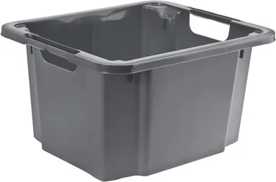 Produktbild von Rotho Drehstapelbox Reverso 26 L anthrazit