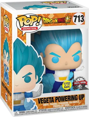 Produktbild von Dragon Ball Super - Vegeta Powering Up 713 Glows in the Dark Special Edition - Funko Pop! - Vinyl Figur