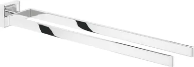 Immagine prodotto di Tesa 40403-00000-00 tesa Deluxxe Handtuchhalter 2-Arme inkl. Klebelösung silb