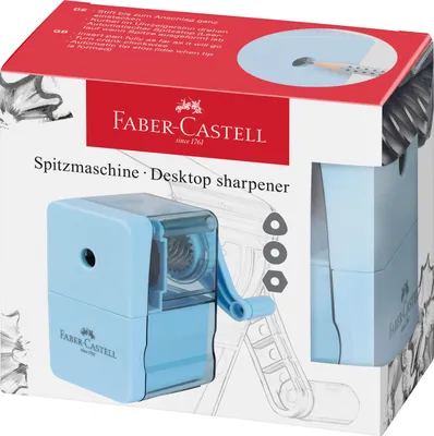 Image de Faber-Castell - Machine à tailler les crayons - Bleu ciel