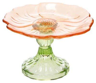 Produktbild von Dekoschale Glas Blütenform für stilvolle Tischdeko und Festanlässe