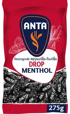 Obrázok produktu pre Anta Flu Drops Mint 275 g – pastilky na prechladnutie a bolesť hrdla