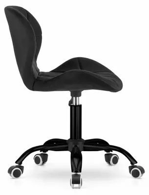 Produktbild von Schwarzer Bürostuhl NOTO VELVET