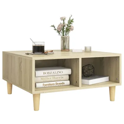 Produktbild von "im Sonderangebot"Couchtisch - CLORIS - Wohnzimmertisch - Robust und langlebig - Sonoma-Eiche 60x60x30 cm Holzwerkstoff - DEMöbel4460914