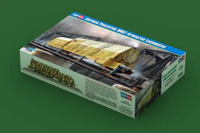 Produktbild von Hobbyboss 82922 - 1/72 German Panzerlok Br57 Armoured Locomotive - Neu
