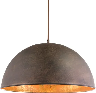 Produktbild von Globo Lighting Hängeleuchte Metall rostfarben, 1x E27