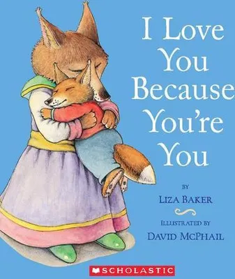 Obrázok produktu pre Ich liebe dich, weil du du bist – Kinderbuch mit wattiertem Einband und Pappseiten