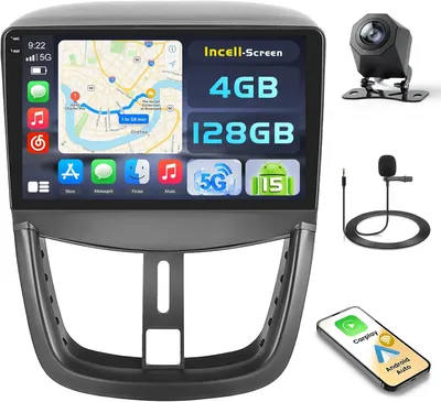 Immagine prodotto di Autoradio Android 15 - Sistema multimediale 2DIN - Sistema di navigazione GPS - CarPlay wireless - Android Auto
