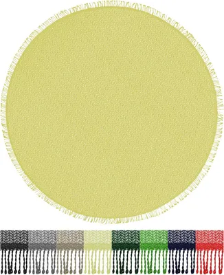 Produktbild von Tischdecke für Garten, Balkon und Camping - Wetterfest, Rutschfest, Rechteckig und Rund - 110 x 140 cm, 130 x 160 cm, 140 cm