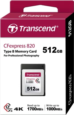 Immagine prodotto di TRANSCEND Scheda CFExpress TLC da 512 GB
