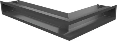 Obrázok produktu pre Venter kryt Luft roh vľavo 60x40x9 grafit Slim
