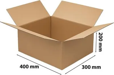 Obrázek produktu pro Skládací kartonová krabice Favourable paletová krabice 400 x 300 x 200 mm pro velikost balení C