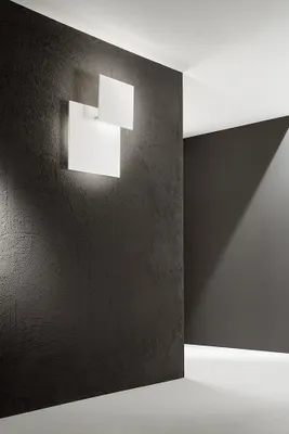 Obrázok produktu pre Perenz 48 W, matne biela, nastaviteľná LED nástenná lampa, moderný dizajn z kovu a hliníka so saténovým akrylovým difúzorom