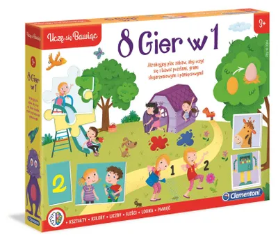 Produktbild von Lernspaß 8-in-1: Bildungs-Spiele für Kinder