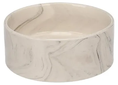 Image de Gamelle ronde pour la nourriture et l'eau Marbre