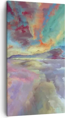 Produktbild von Bild auf Leinwand - Leinwandbild - Abstraktion modern - 45x80cm - Wand Bild - Wanddeko - Wandbilder - Leinwanddruck - Bilder - Kunstdruck - Wanddekoration - Leinwand bilder - Wandkunst - PA45x80-4027