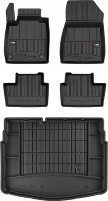 Produktbild von SET 3D Gummimatten Kofferraummatte Nissan Juke 2 ab 2019-