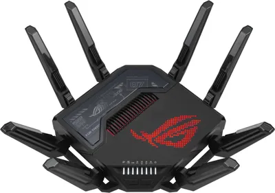 Obrázok produktu pre ASUS ROG Rapture GT-BE98 WLAN router 10 Gigabit Ethernet Quad-band (2,4 GHz / 5 GHz-1 / 5 GHz-2 / 6 GHz) Black