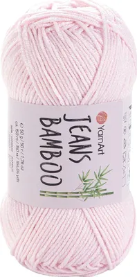Produktbild von Yarn Art Jeans Bamboo 108 Blush Strickgarn