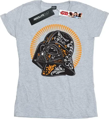 Produktbild von Star Wars - "Dia De Los Muertos" T-Shirt für Damen BI41154 (M) (Grau)