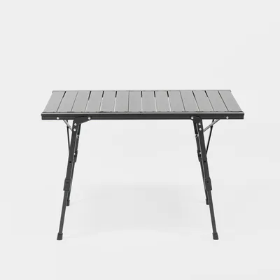 Image de Table de camping pliante avec réglage de hauteur