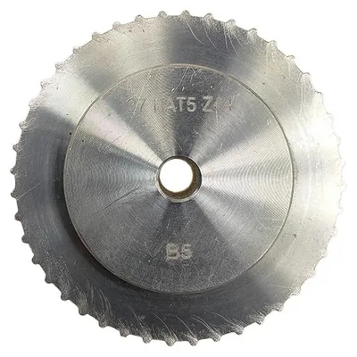 Immagine prodotto di Puleggia dentata, P: 5 mm, 44 denti, cinghia 16 mm, alluminio, At5, Ozdowski