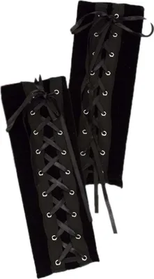 Produktbild von Armstulpen Schwarz Pirat Hexe Halloween Karneval Fasching Party Cosplay Anime