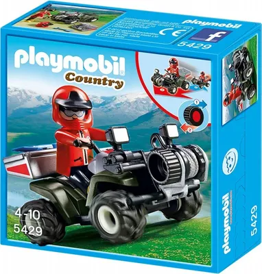 Produktbild von PLAYMOBIL 5429 - Bergrettungs-Quad