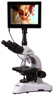 Produktbild von Trinokulares Digitalmikroskop Levenhuk MED D20T LCD