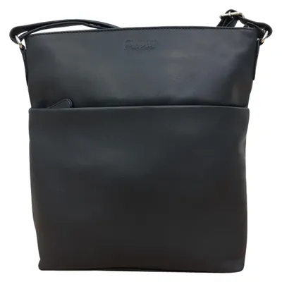 Produktbild von C1420 Cinino Ledertasche Crossbody Bag Dunkelblau