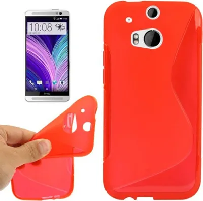 Produktbild von Handyhülle S Line TPU Tasche für HTC One M8 / M8s Rot