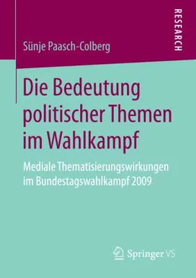 Obrázok produktu pre Die Bedeutung politischer Themen im Wahlkampf