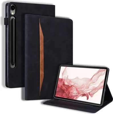 Produktbild von Mobigear Folio-Tablet-Hülle für Samsung Galaxy Tab S10 Ultra, Klapphülle - Schwarz