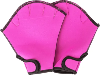 Produktbild von 1 Paar Schwimmhandschuhe mit Schwimmhäuten, Wasserwiderstandstraining, Männer und Frauen, Anfänger, Aquatic Fitness, Tauchen, Schwimmen, Handflossen, Paddel, Schwimmausrüstung